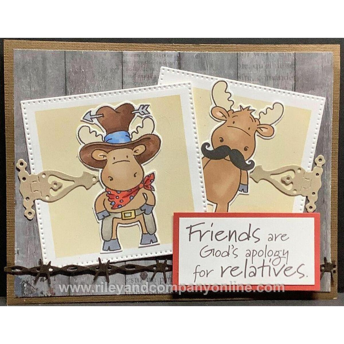 Friends Are Cling Stamp by Riley & Co