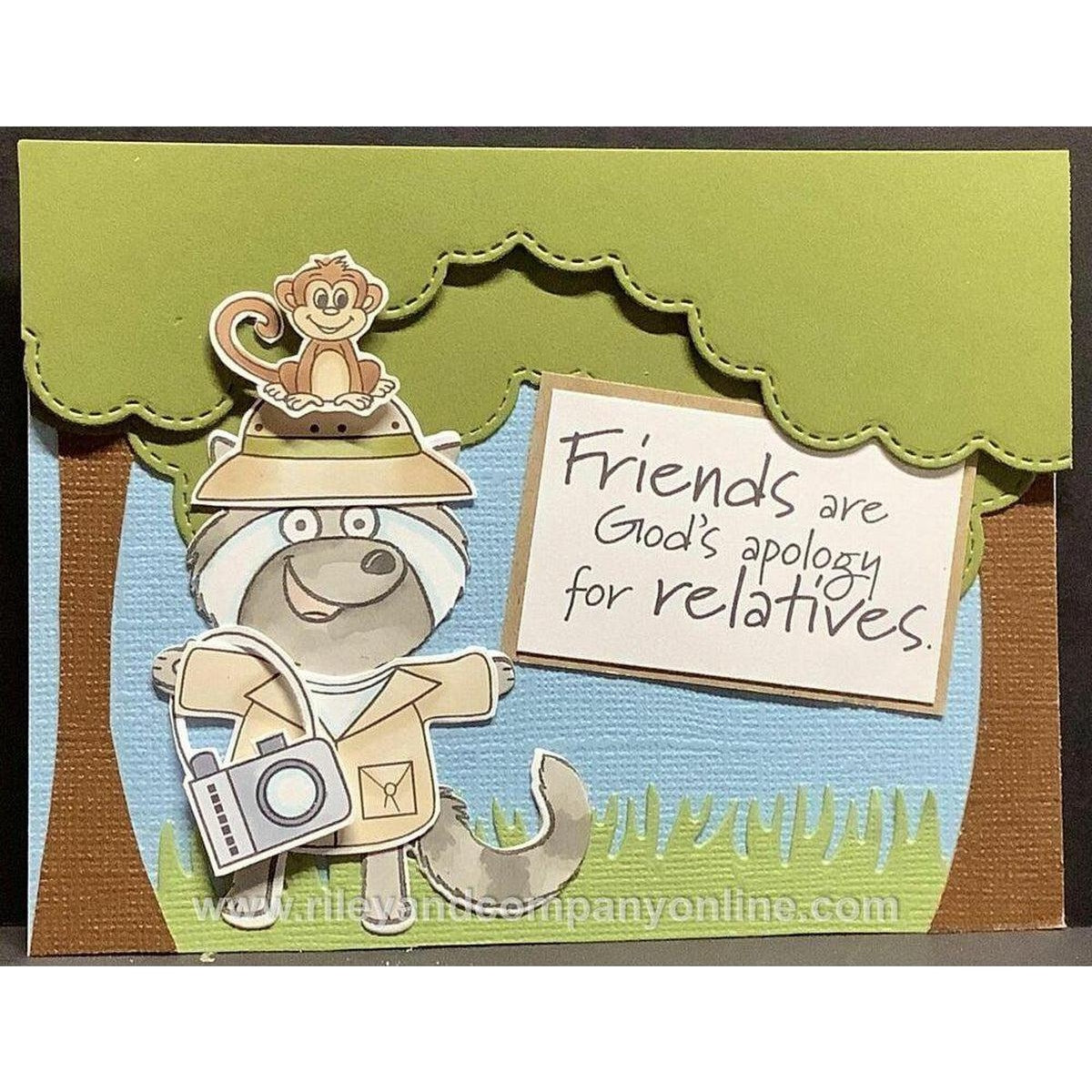 Friends Are Cling Stamp by Riley & Co