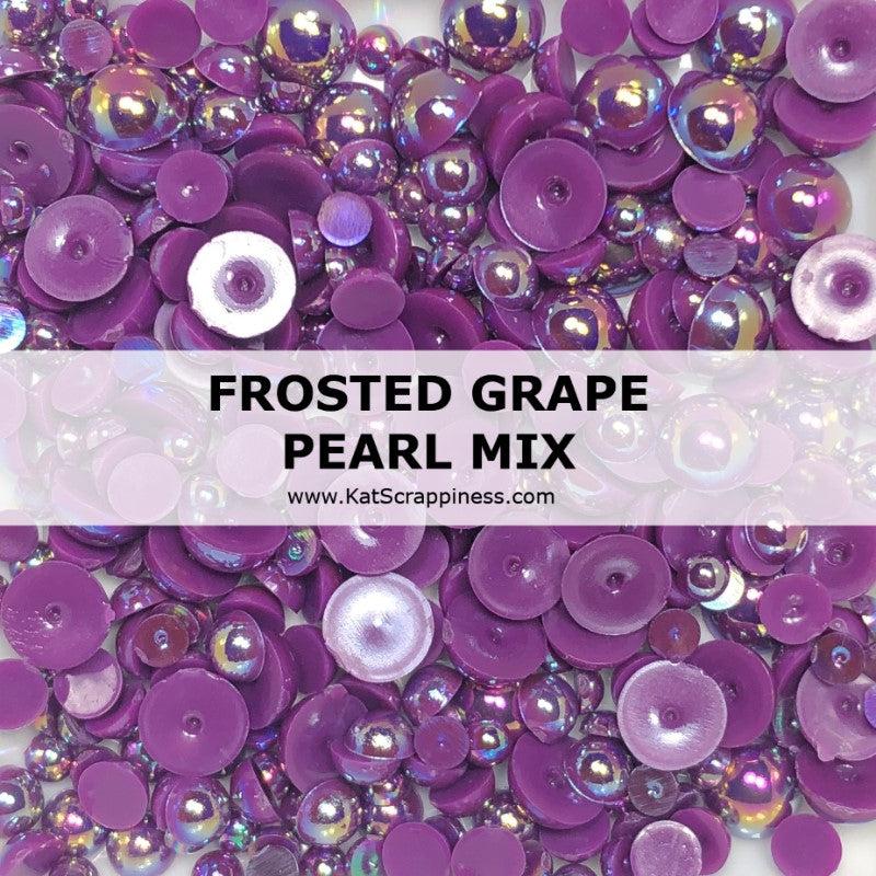 Frosted Grape Pearl Mix