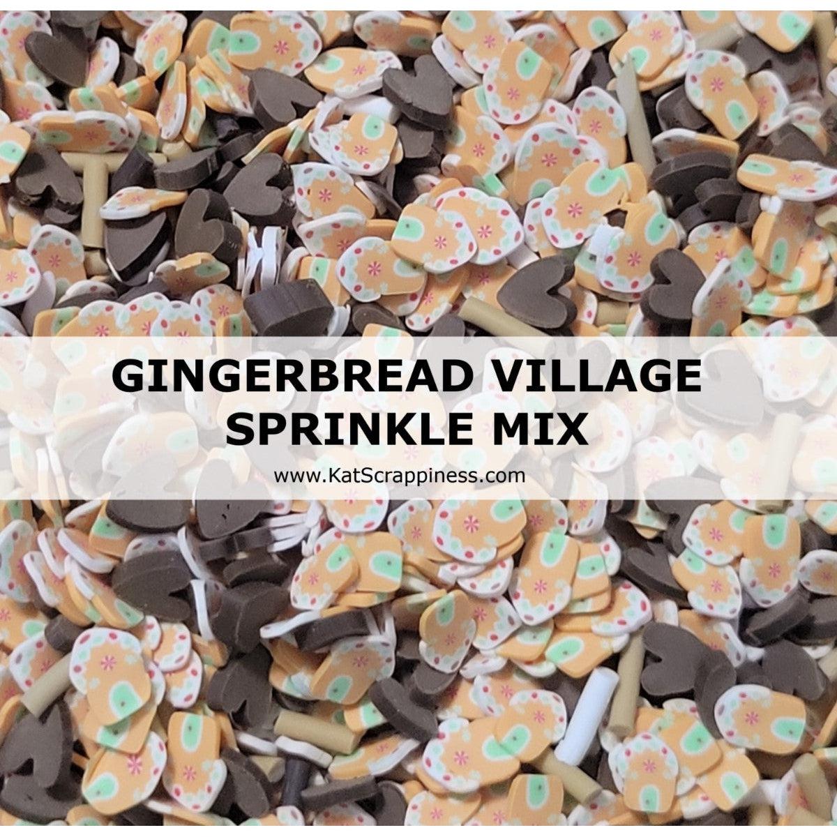 Gingerbread Village Sprinkle Mix