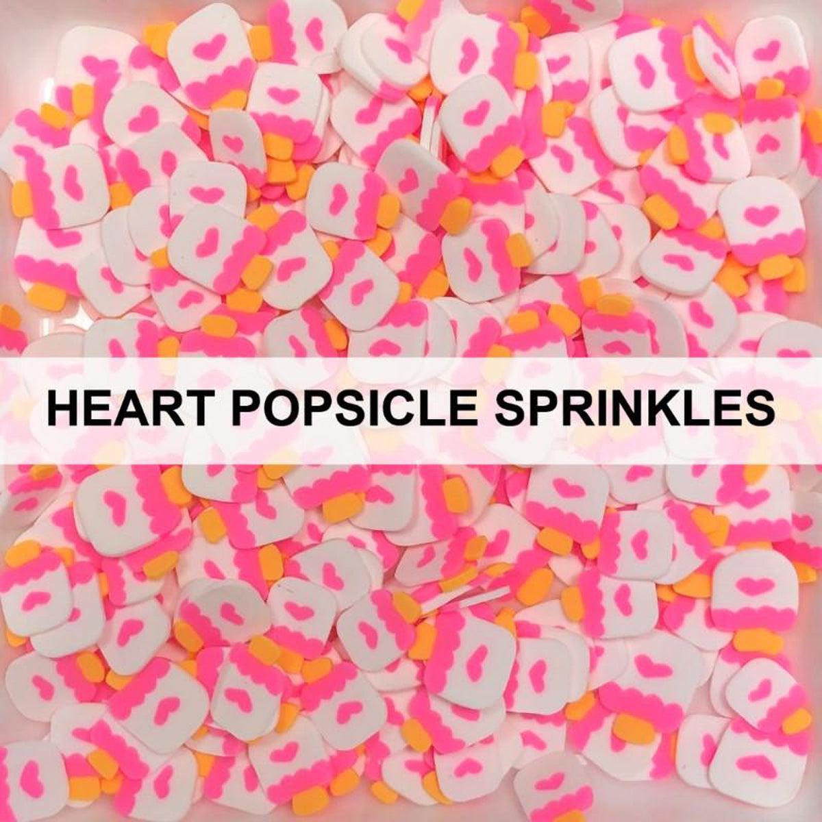 Heart Popsicle Sprinkles