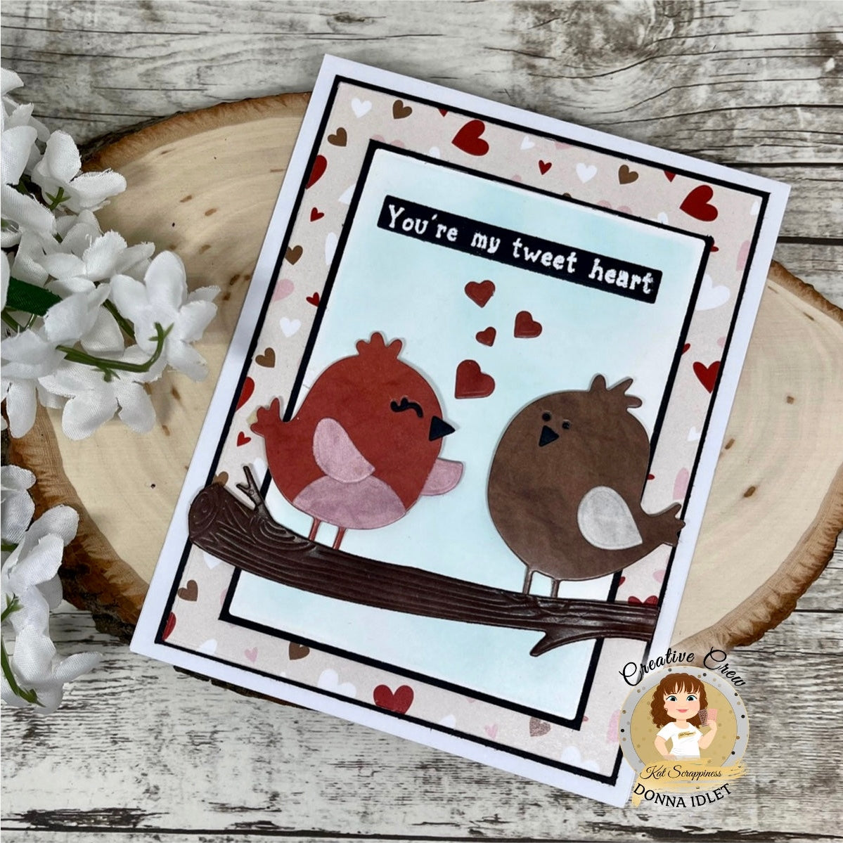 Love Birds on a Branch Craft Dies
