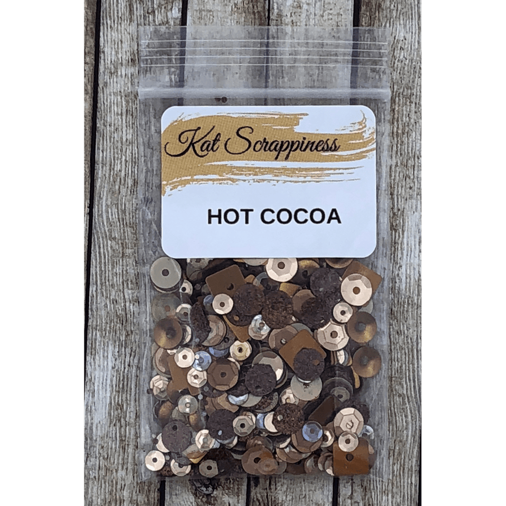 Hot Cocoa Sequin Mix - Kat Scrappiness