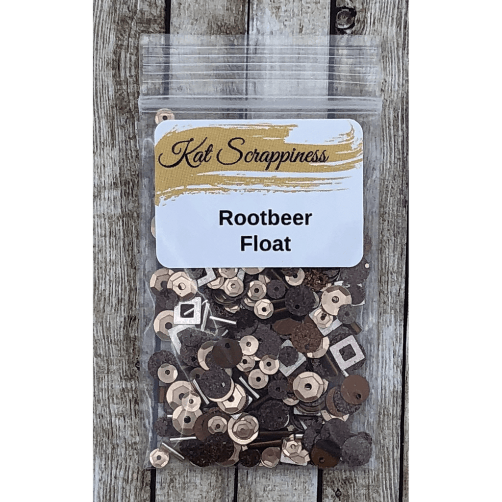 Rootbeer Float Sequin Mix - Kat Scrappiness