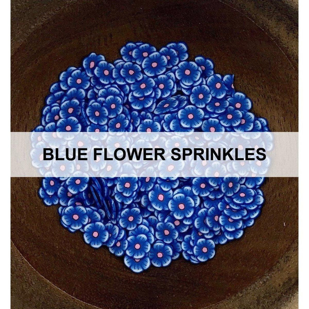 Blue Flower Sprinkles by Kat Scrappiness - Kat Scrappiness