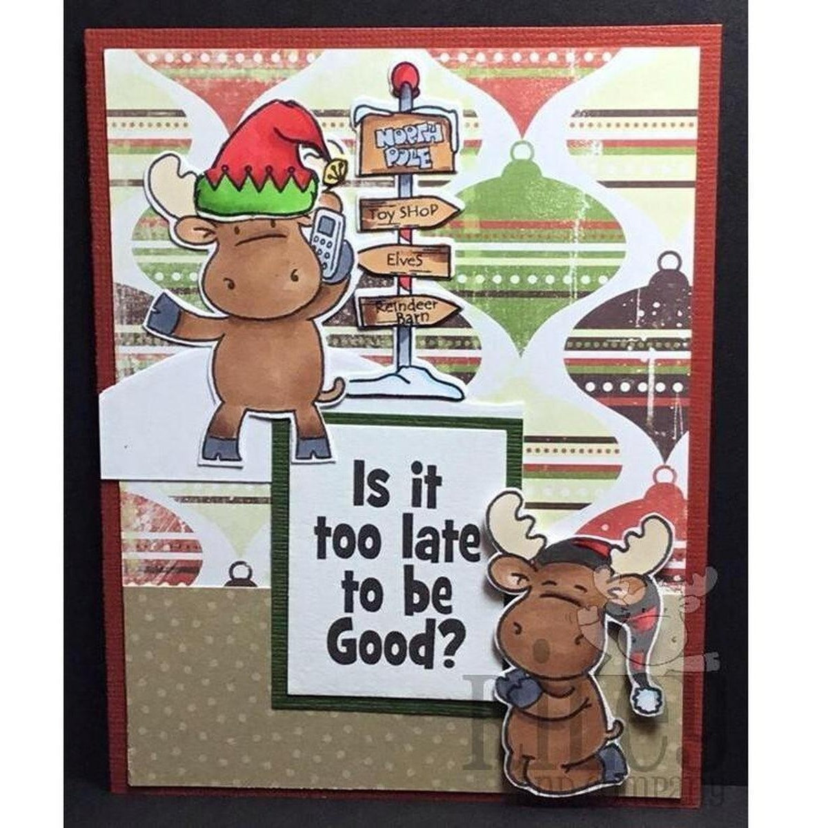 Is it too Late to be Good? Stamp by Riley & Co