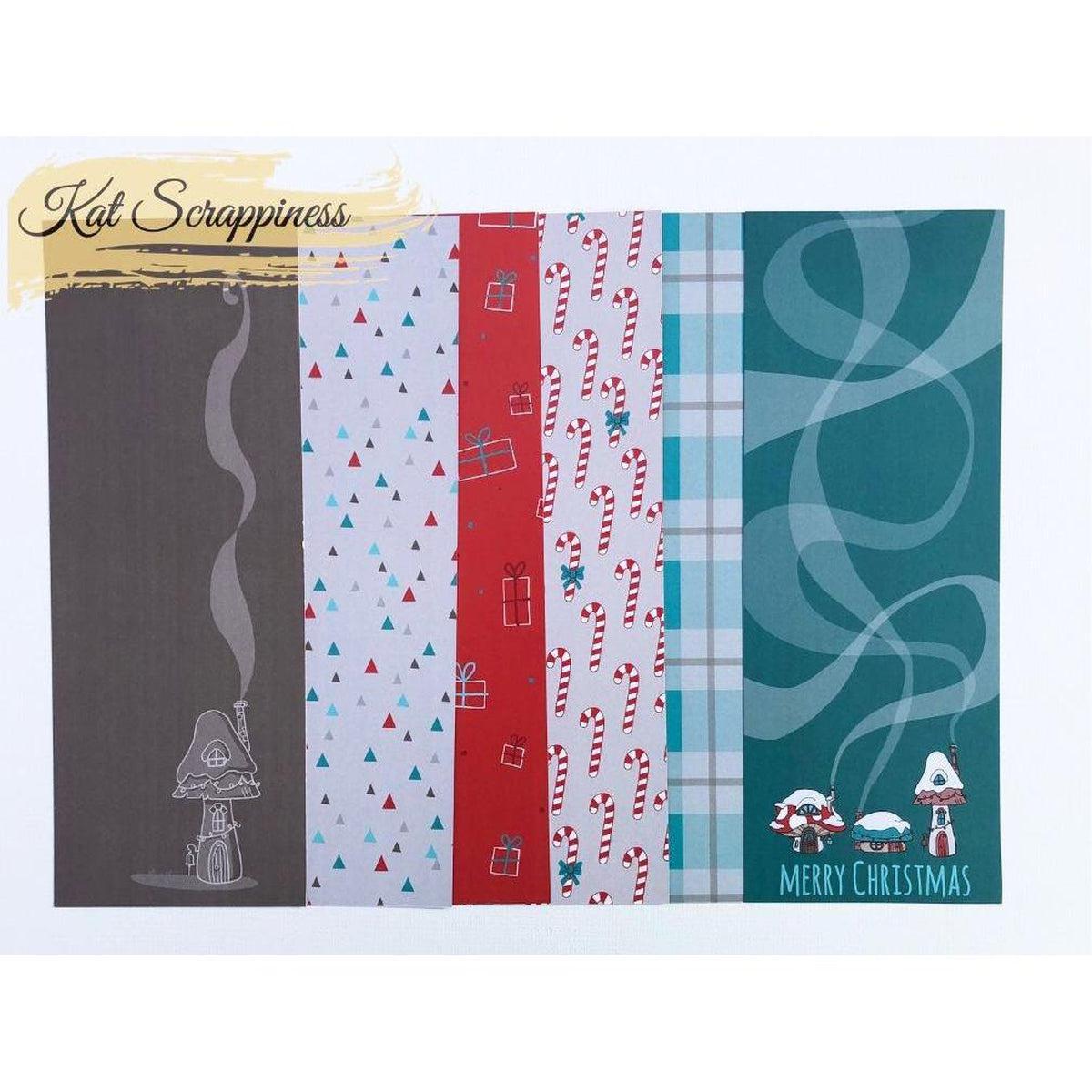 A Cozy Christmas - Slimline Paper Pad - CLEARANCE - RETIRING!  - CLEARANCE!