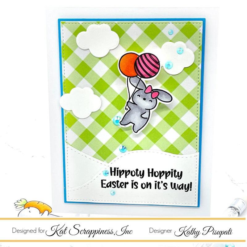 Hippity Hoppity Bunnies Clear Stamp