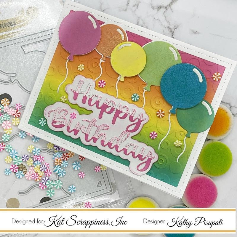 Layered Balloon Background Craft Die