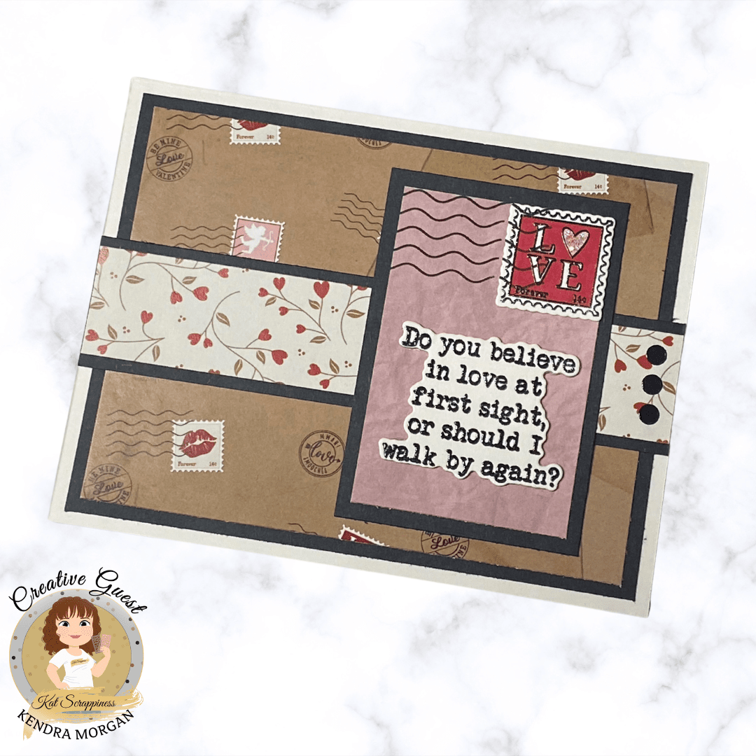 Be My Valentine 6x8 Stamp Set