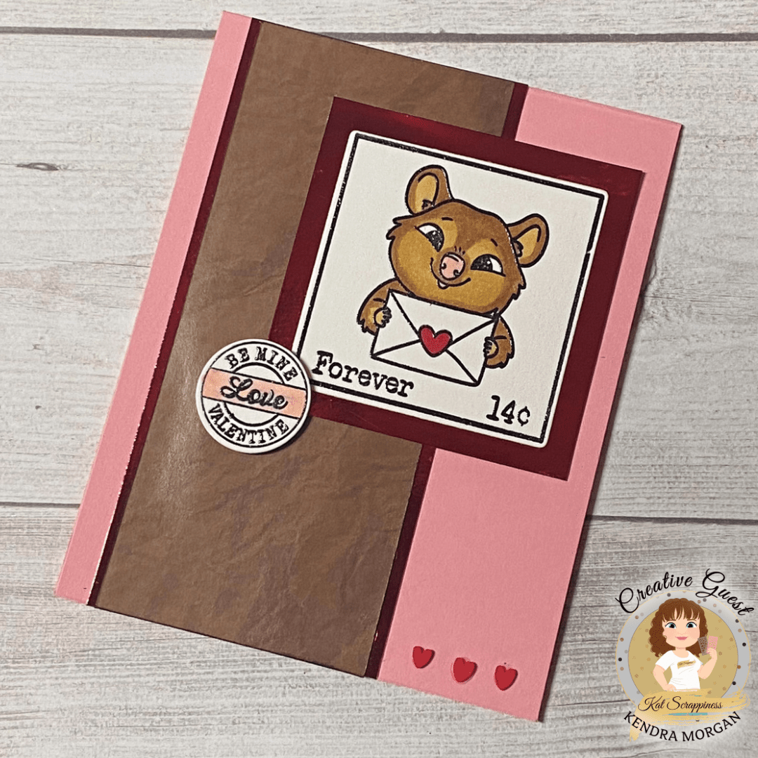 Be My Valentine 6x8 Stamp Set