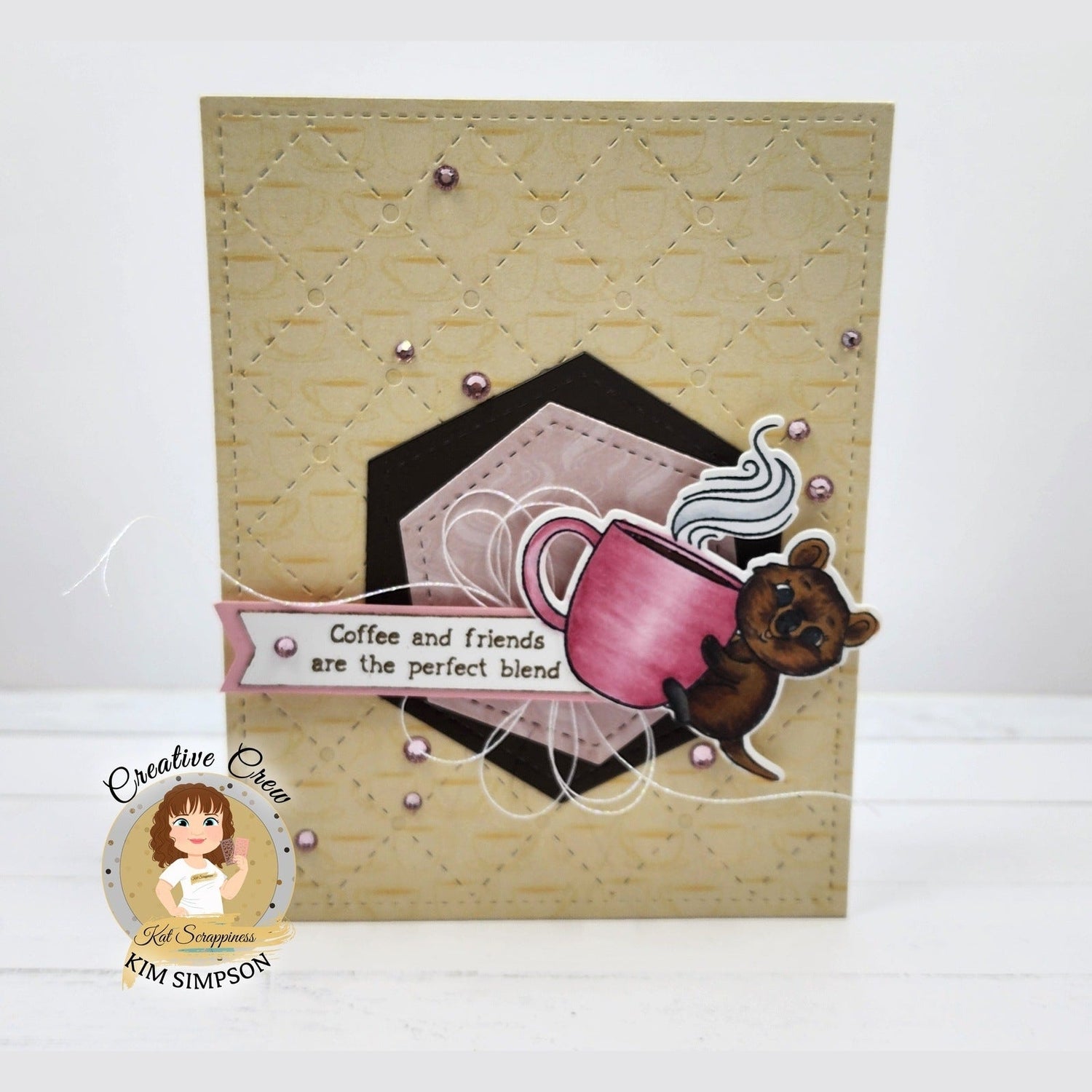 Coffee Quokka Coordinating Craft Dies