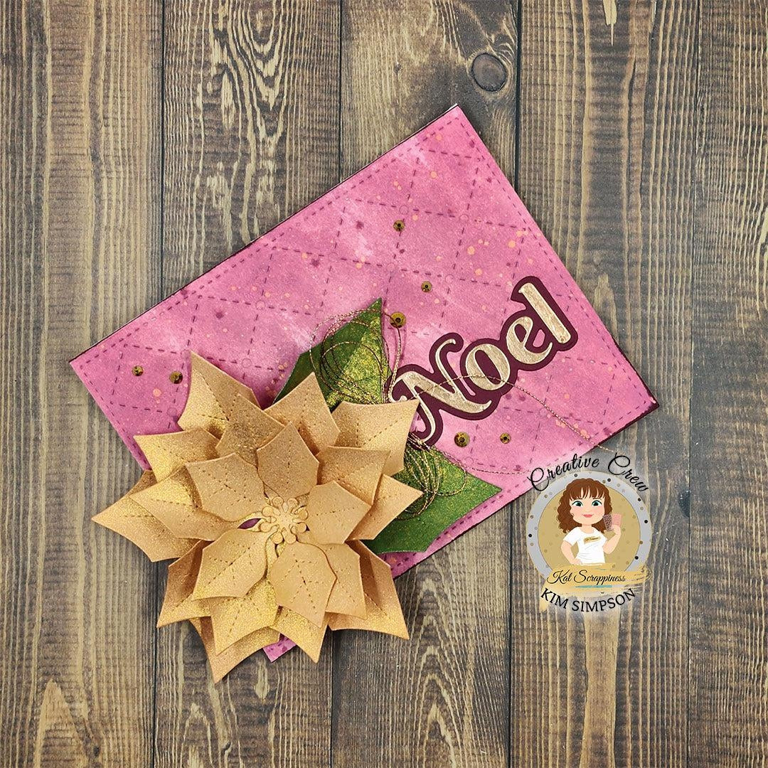 Layered Poinsettia Craft Dies