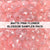Matte Pink Flower Blossom Sampler Pack - Sequins