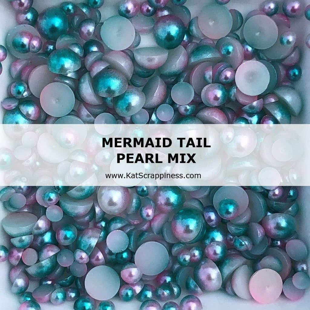 Mermaid Tail Dual Color Pearl Mix