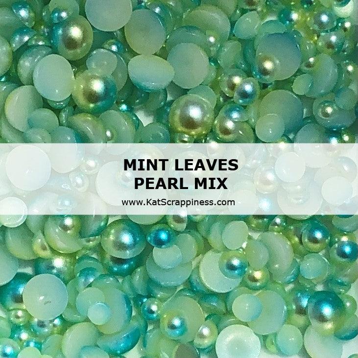 Mint Leaves Dual Color Pearl Mix
