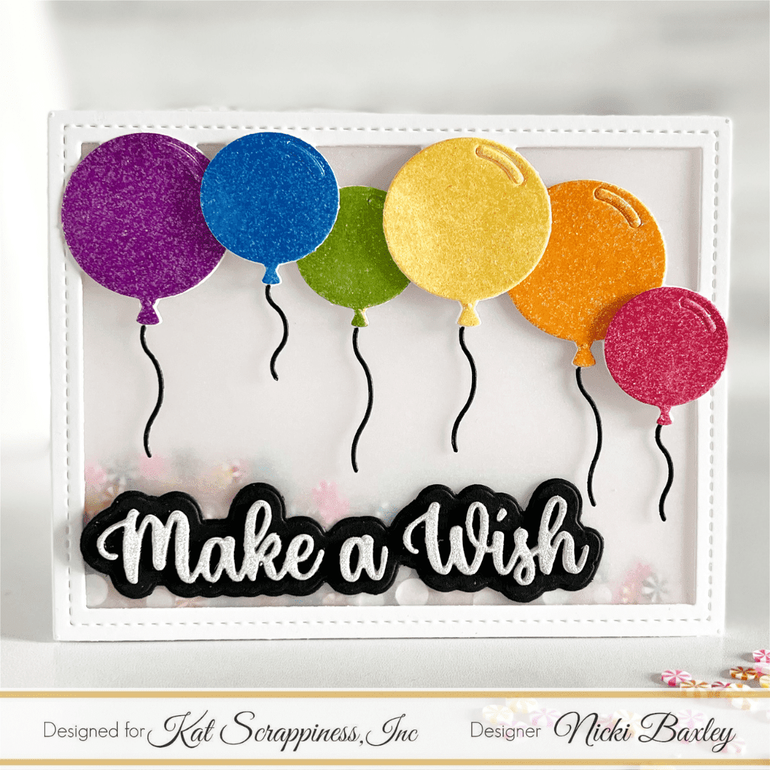 Make a Wish Shadow Sentiment Craft Die