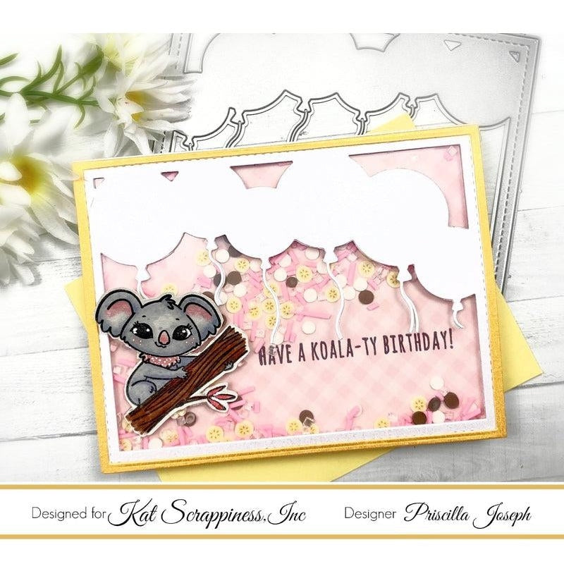 Layered Balloon Background Craft Die