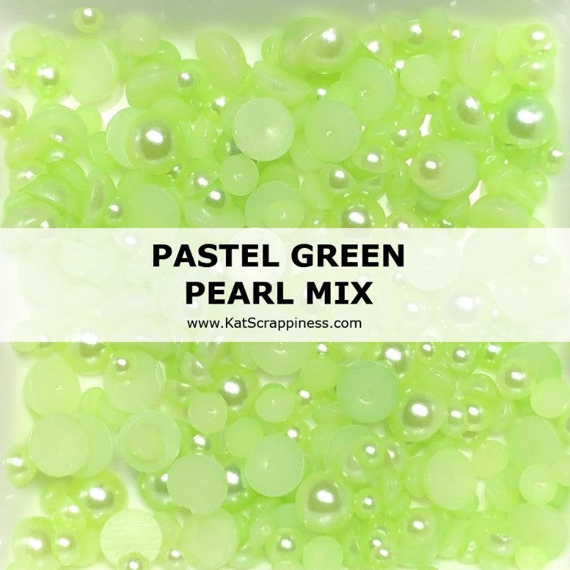 Pastel Green Pearl Mix