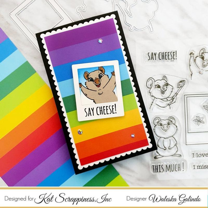 Rainbow Dreams Slimline Paper Pad - CLEARANCE - RETIRING! - CLEARANCE!