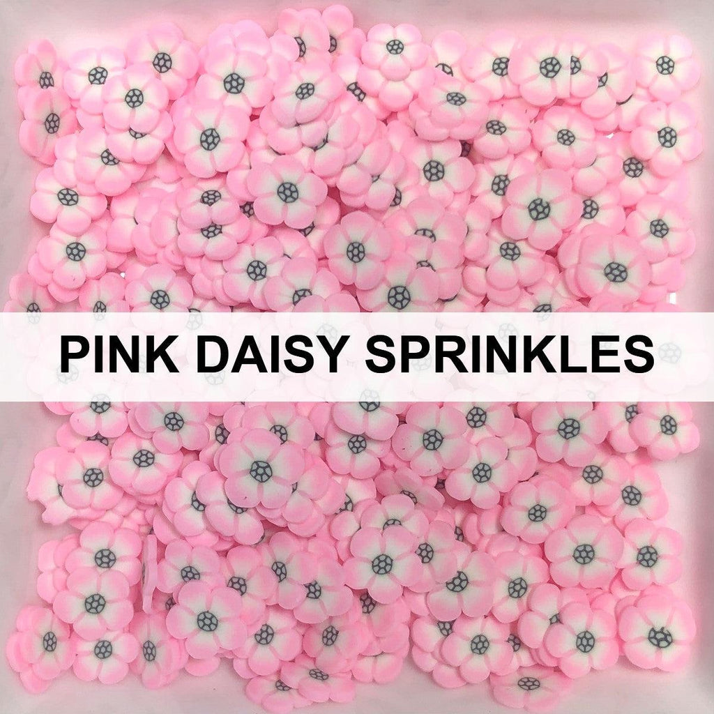 Pink Daisy Sprinkles