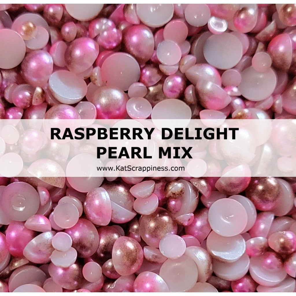 Raspberry Delight Dual Color Pearl Mix