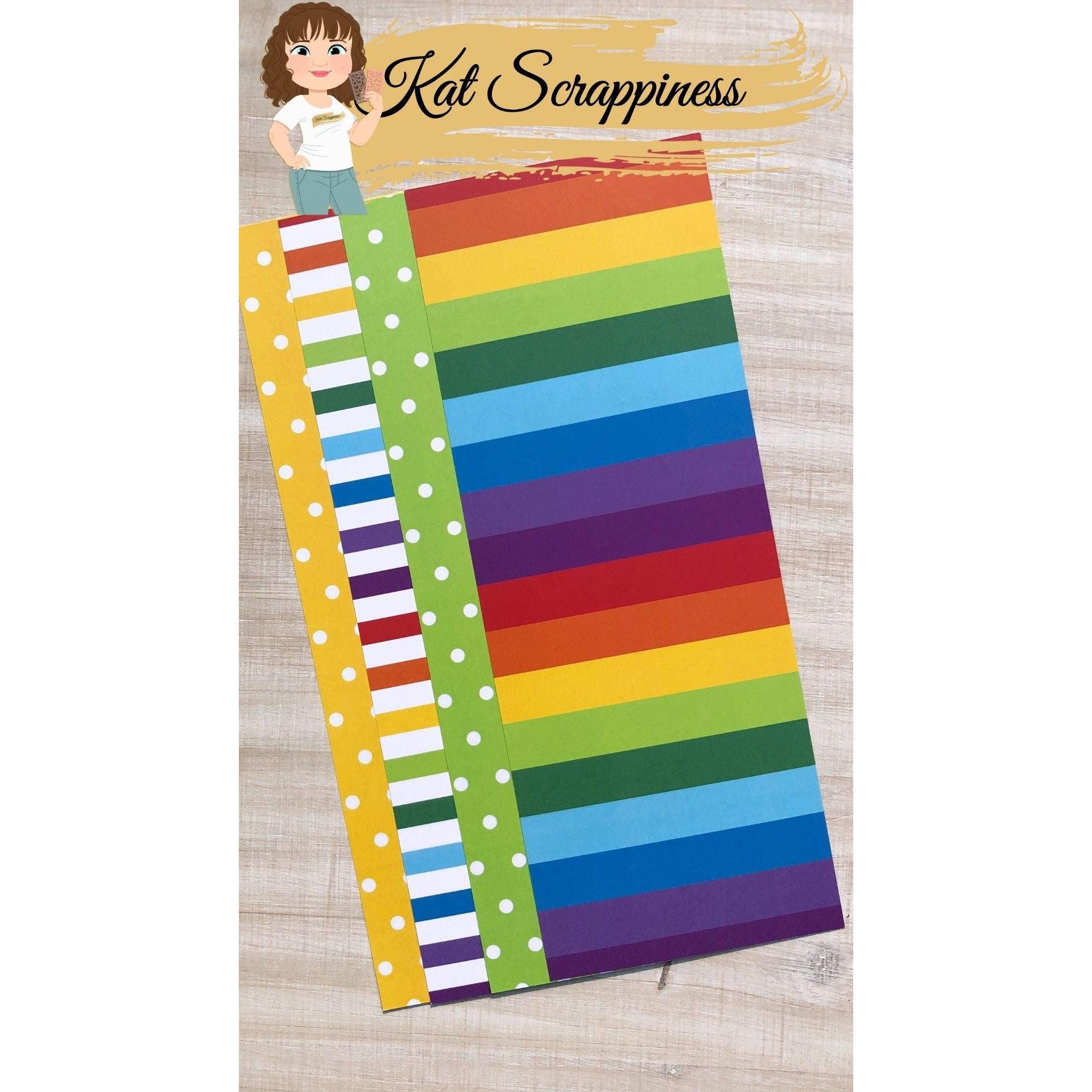 Kat Scrappiness Boo to You! Slimline Paper Pack