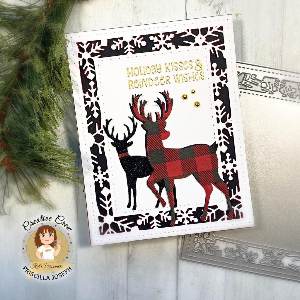 Reindeer Games Sentiments Stamp Set