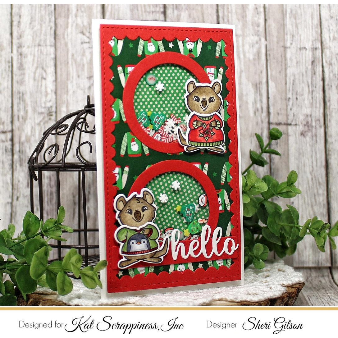 Ugly Sweater Slimline Paper PAD - CLEARANCE - RETIRING! - CLEARANCE!