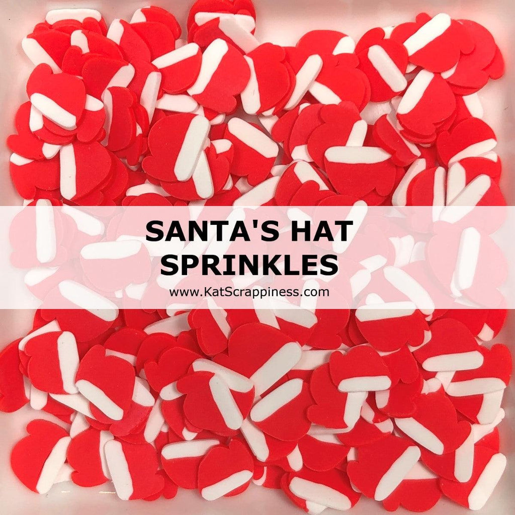 Santa's Hat Sprinkles