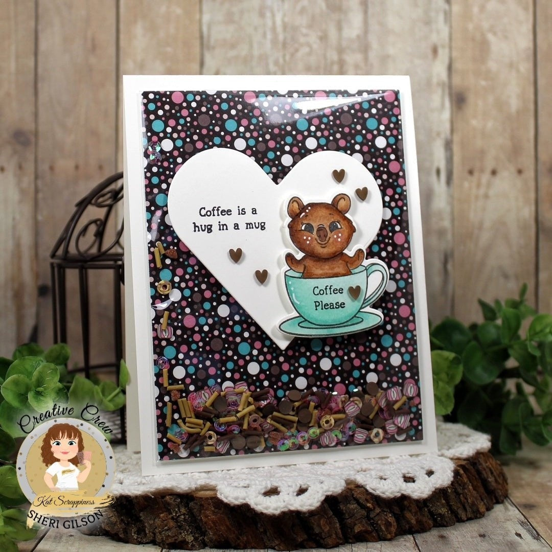 Coffee Quokka 6x6 Paper Pad