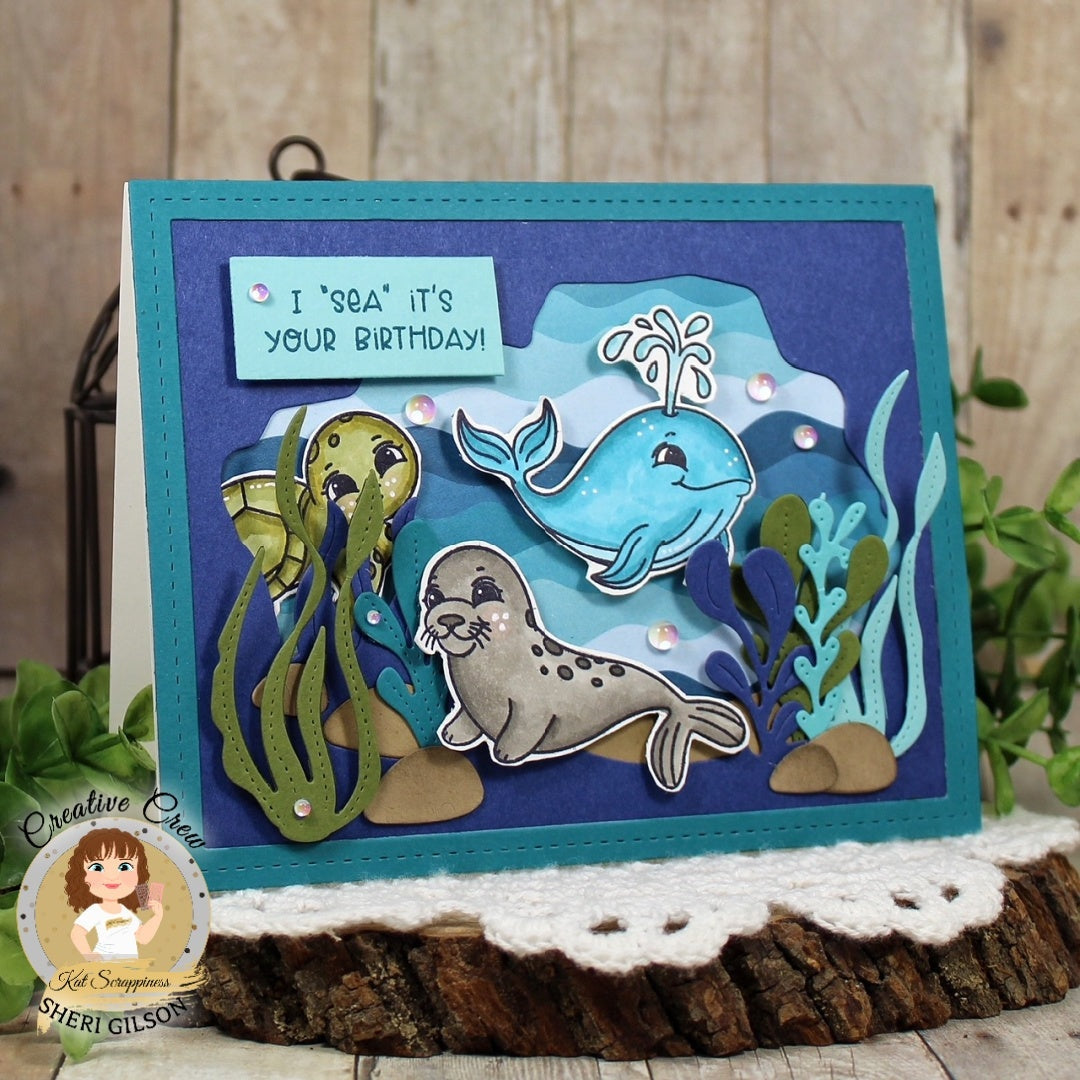 Friends Under the Sea 6x6 Paper Pad