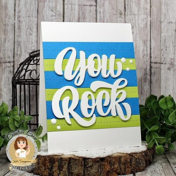 Stitched Slimline Strips Dies - Clearance! - CLEARANCE!