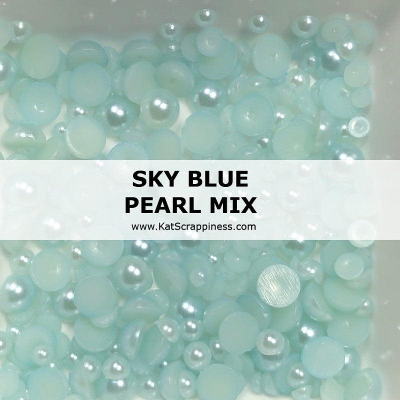 Sky Blue Pearl Mix