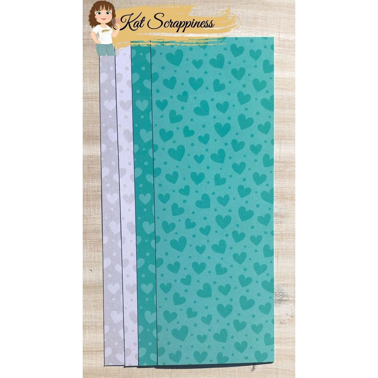 Heartfelt Wishes - Slimline Paper Pad - CLEARANCE - RETIRING! - Kat  Scrappiness