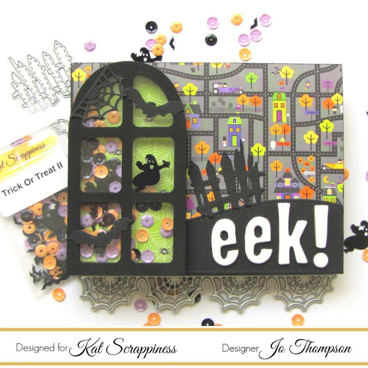 Domed Window Shaker Card Kit by Kat Scrappiness - 046 - Kat Scrappiness