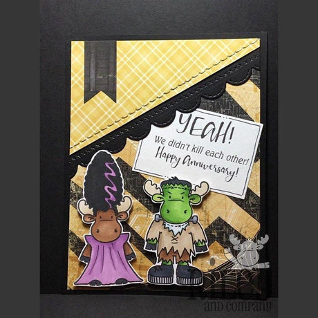 We Didn't Kill Each Other Cling Stamp by Riley & Co - Kat Scrappiness