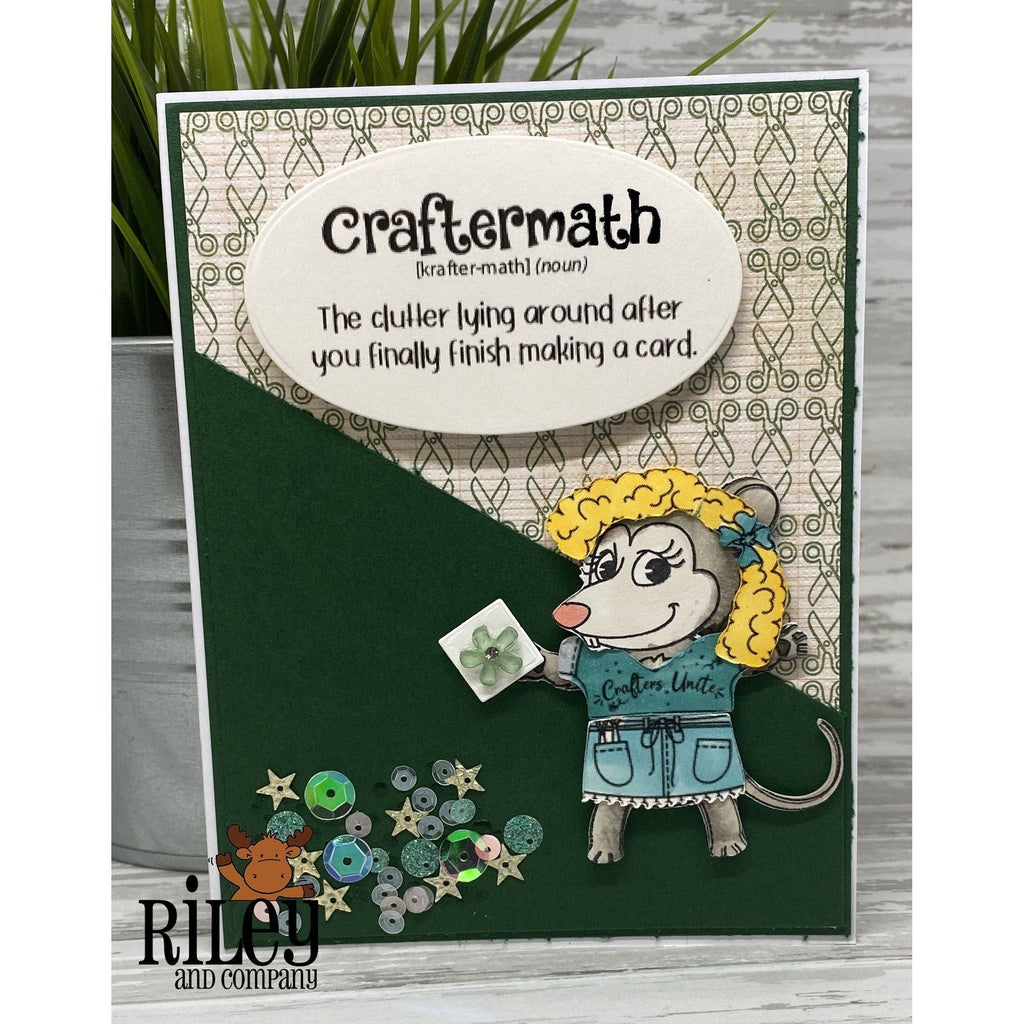 Craftermath Cling Stamp by Riley & Co
