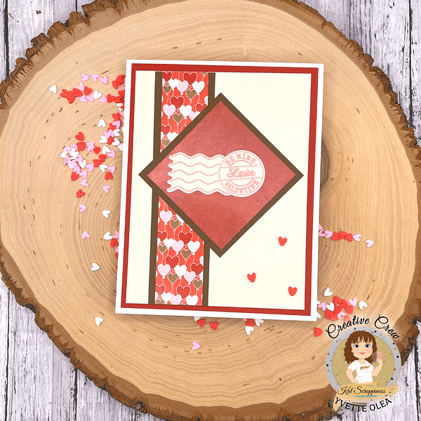 Be My Valentine 6x8 Stamp Set