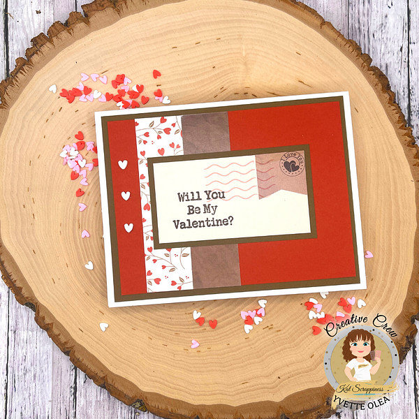 Be My Valentine 6x6 Paper Pad