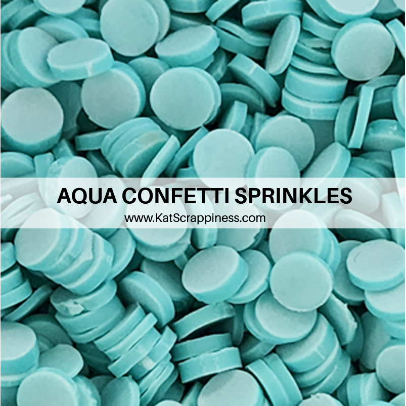 Aqua Confetti Sprinkles