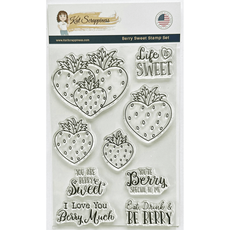 Berry Sweet Stamp Set Kat Scrappiness
