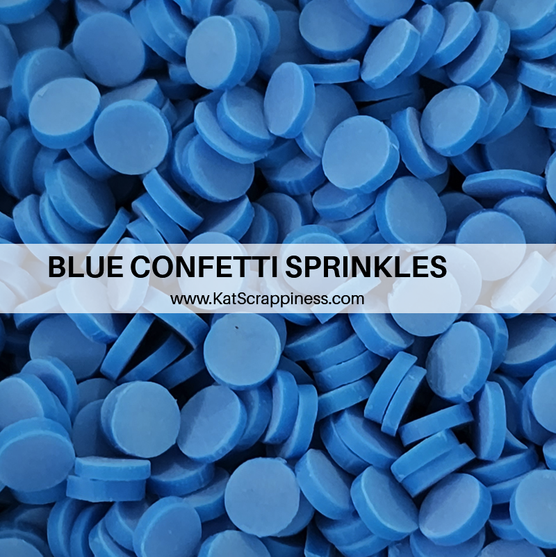 Blue Confetti Sprinkles