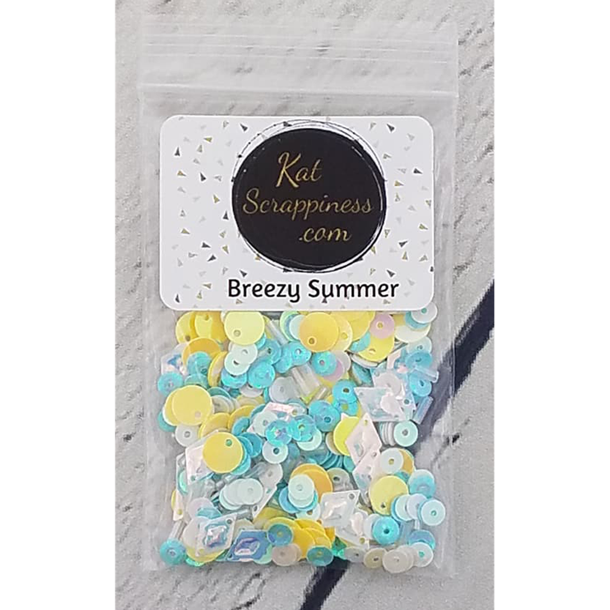 Breezy Summer Sequin Mix - Kat Scrappiness