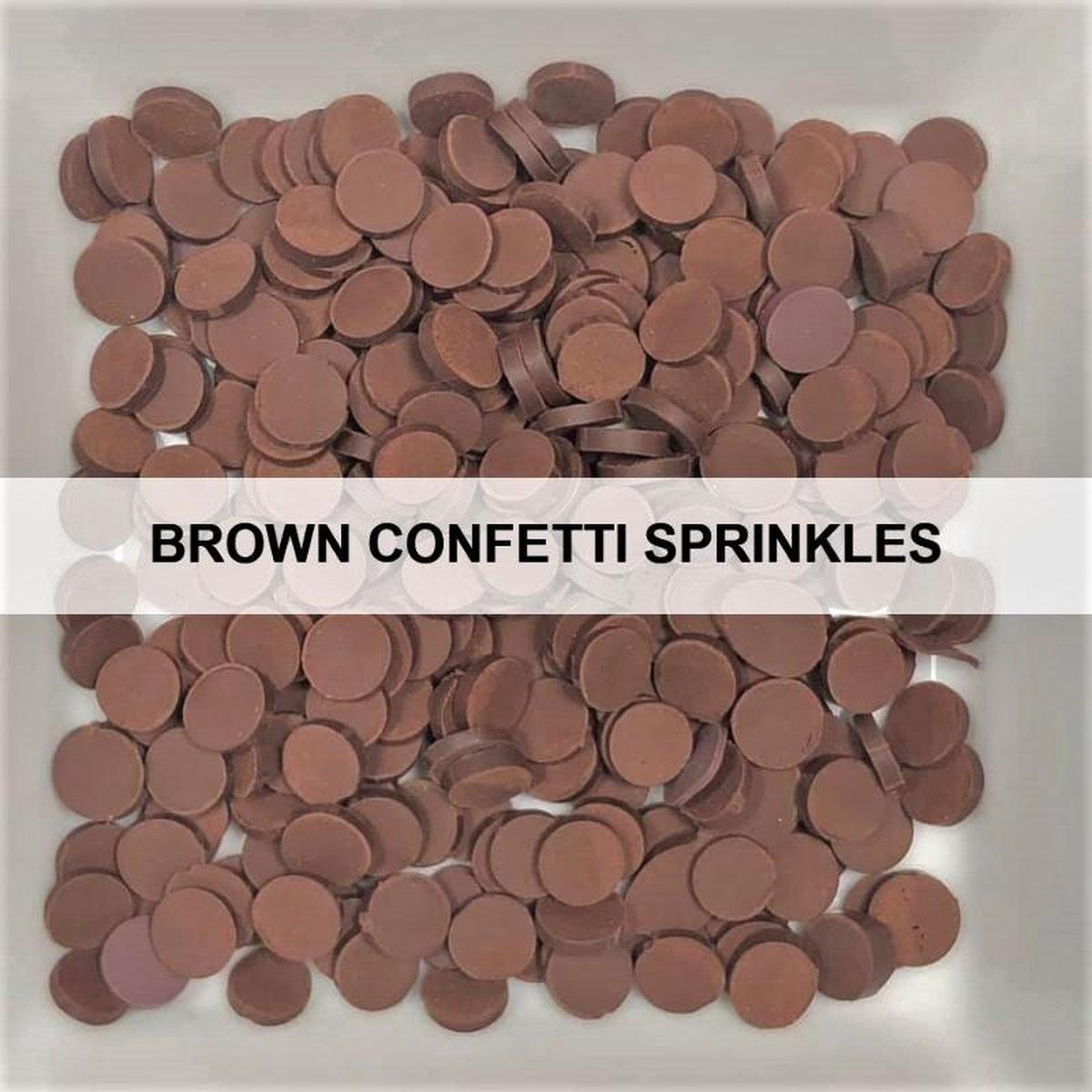 Brown Confetti Sprinkles by Kat Scrappiness - Kat Scrappiness