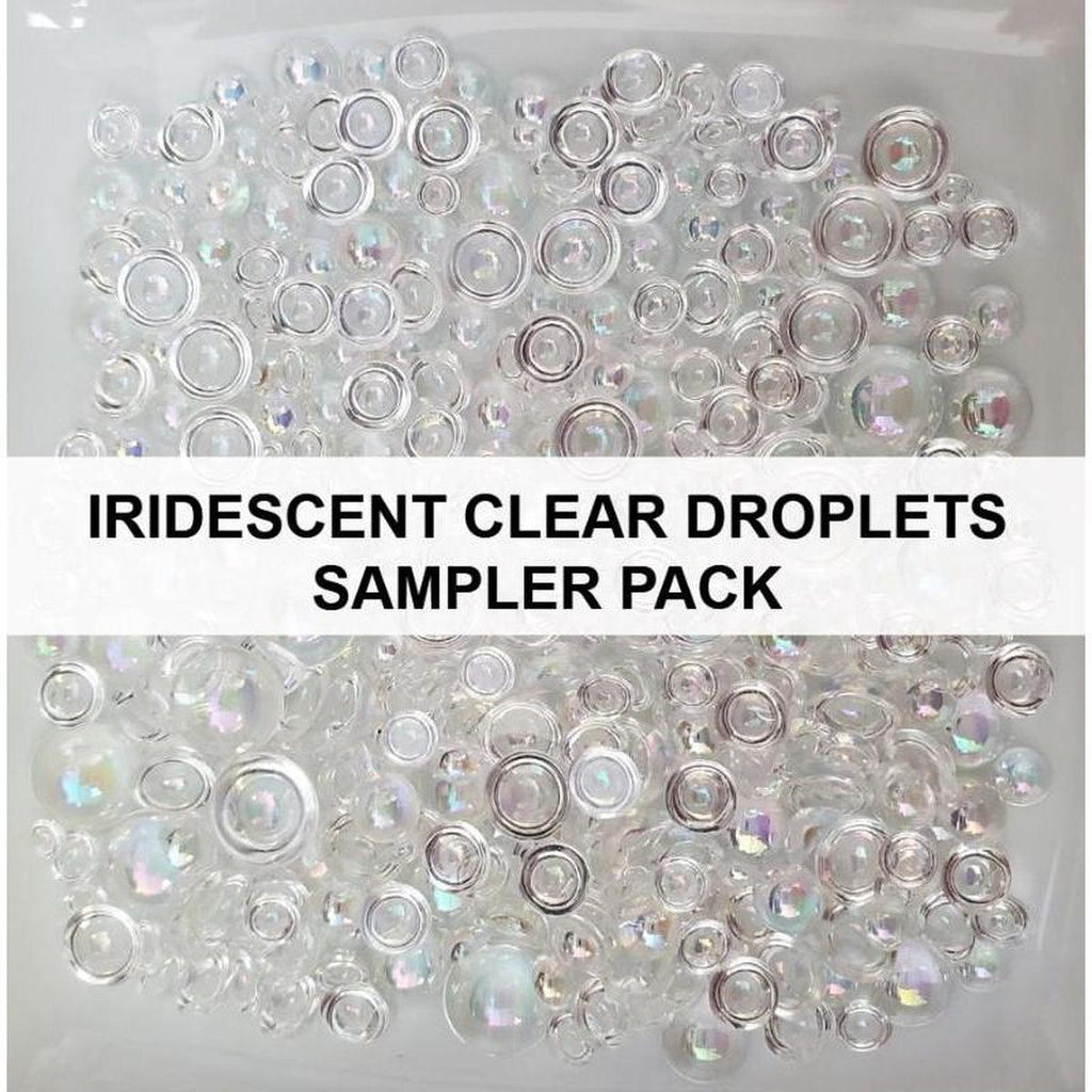Iridescent Clear AB Droplets Sampler Pack