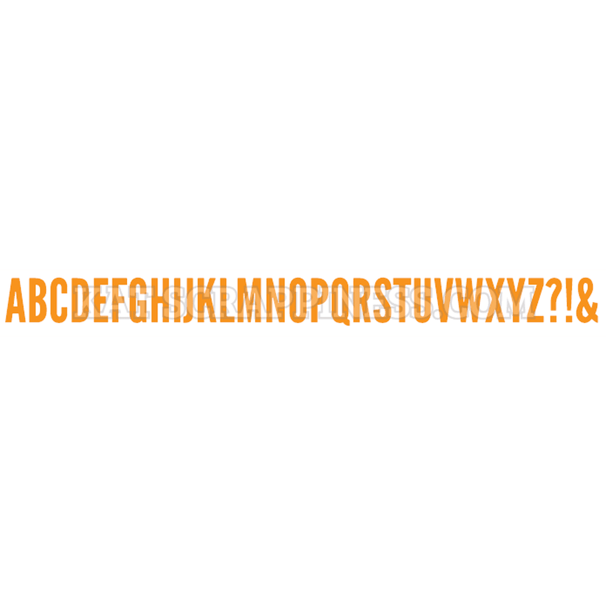 Condensed Uppercase Alphabet Dies by Kat Scrappiness - - Kat Scrappiness