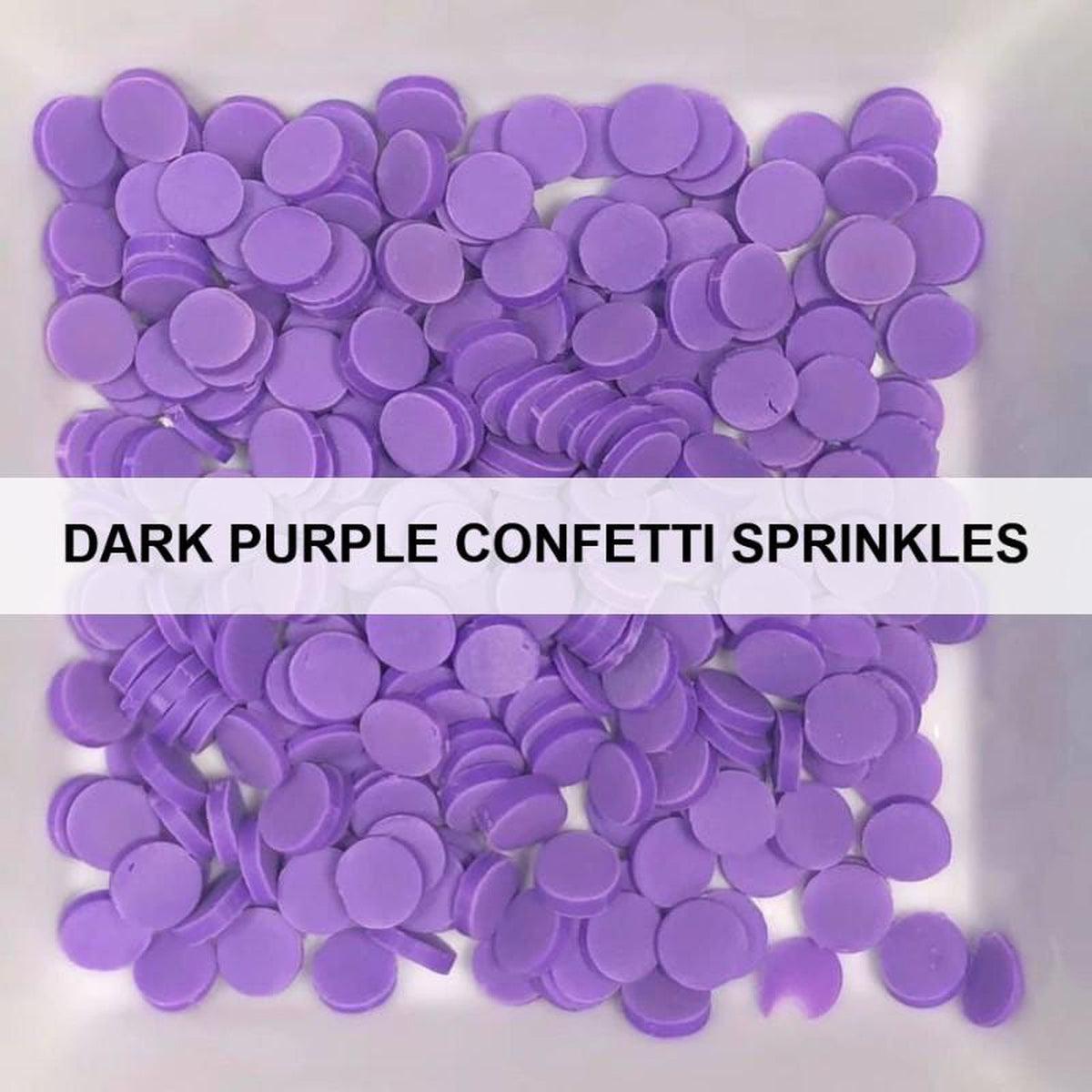 Dark Purple Confetti Sprinkles by Kat Scrappiness - Kat Scrappiness