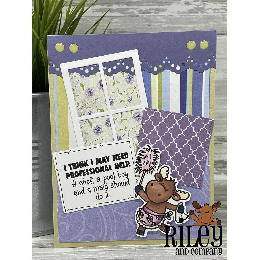 I Need Professional Help Cling Stamp by Riley & Co