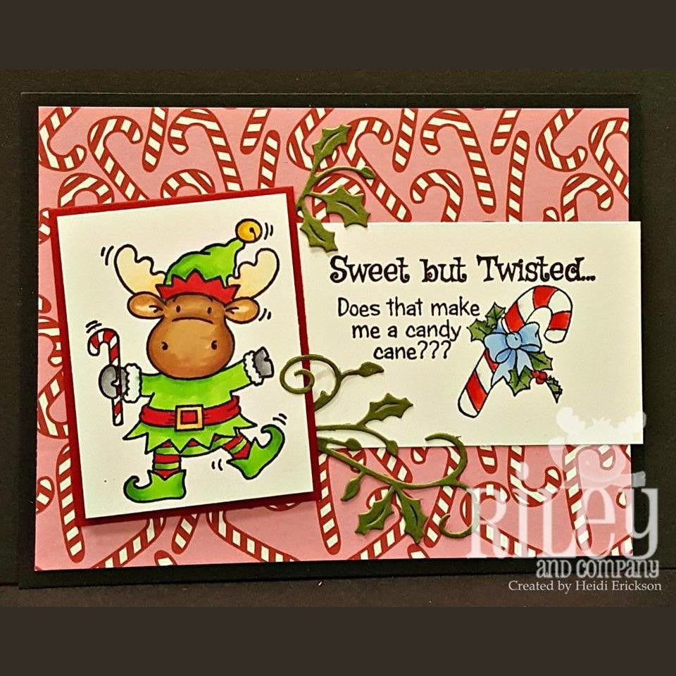 Sweet but Twisted Cling Stamp by Riley & Co